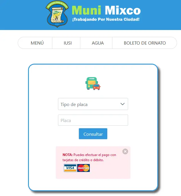 consultar multas mixco